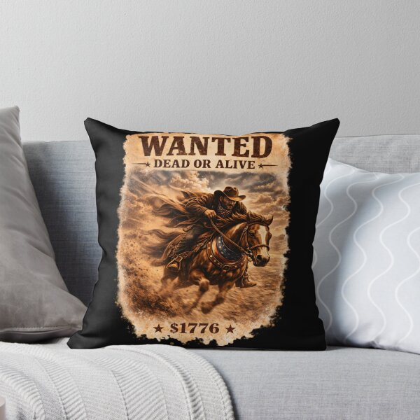 Item preview, Wanted Dead or Alive Cowboy 1776 Patriotic Western Design designed and sold by FREENATION2026.