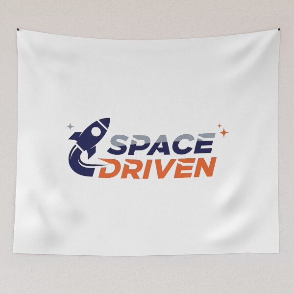 Item preview, Space Driven Rocket Badge – Retro Space Launch Design designed and sold by Altair_.