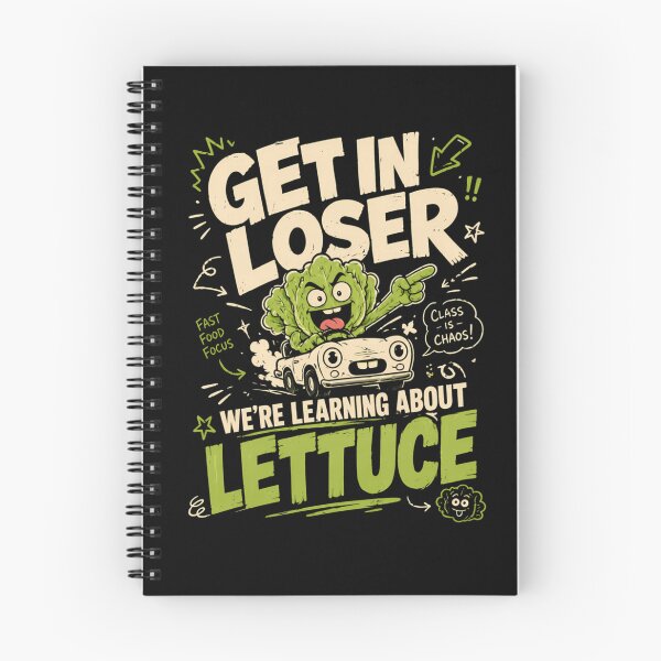 Item preview, Get In Loser We're Learning About Lettuce Funny Teacher Meme designed and sold by Ali-printshop.