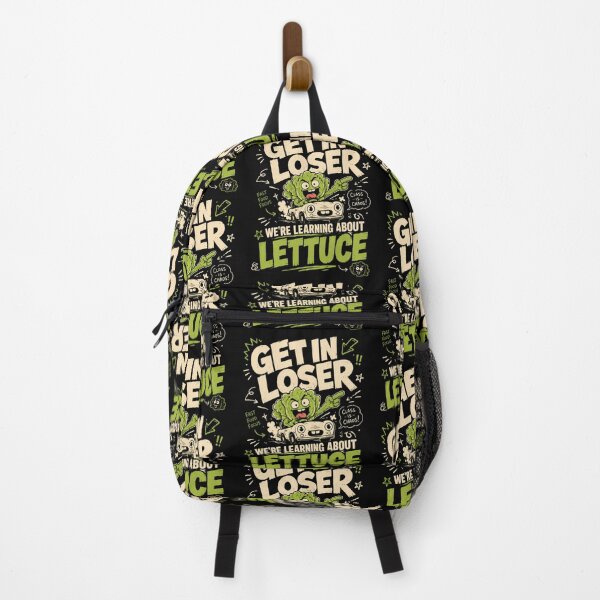 Item preview, Get In Loser We're Learning About Lettuce Funny Teacher Meme designed and sold by Ali-printshop.