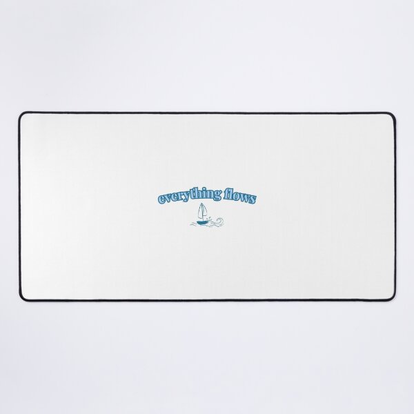 Item preview, Everything Flows Calm Aesthetic Minimal Quote designed and sold by muffinvibes.