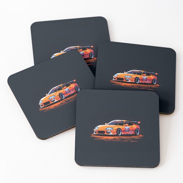 Item preview, Orange Muscle Car designed and sold by AnzDigital.