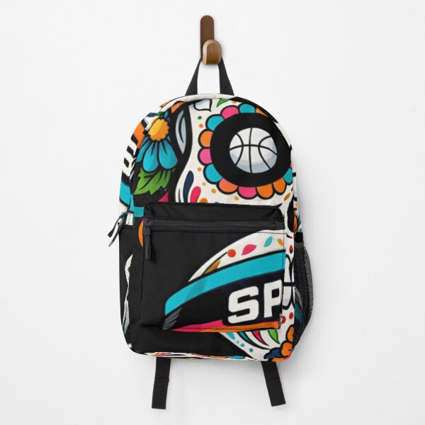 Item preview, Colorful Basketball Sugar Skull Calavera Art designed and sold by Tsugraf Designs.