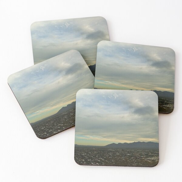 Item preview, Cityscape with Mountains and Clouds designed and sold by Phakade's Photos.