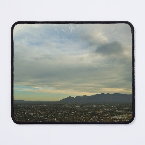 Item preview, Cityscape with Mountains and Clouds designed and sold by Phakade's Photos.