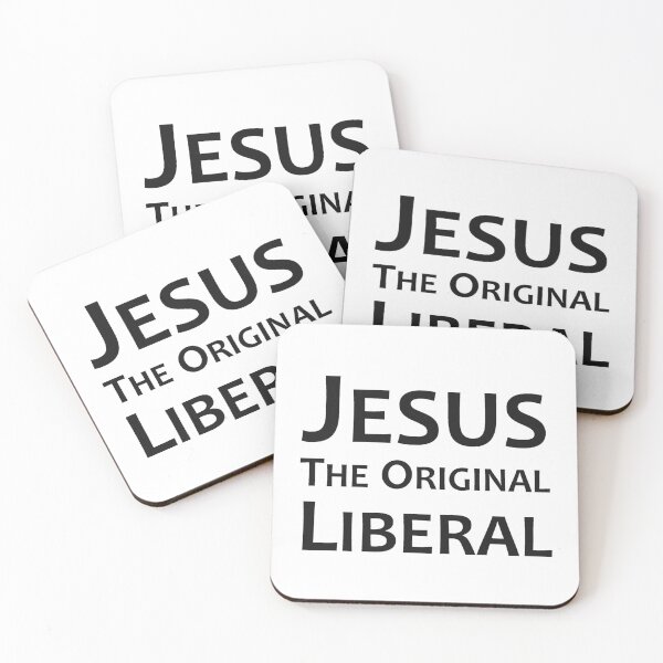 Item preview, Jesus the Original Liberal - Left Wing Progressive Liberal Democrat Gear designed and sold by merkraht.
