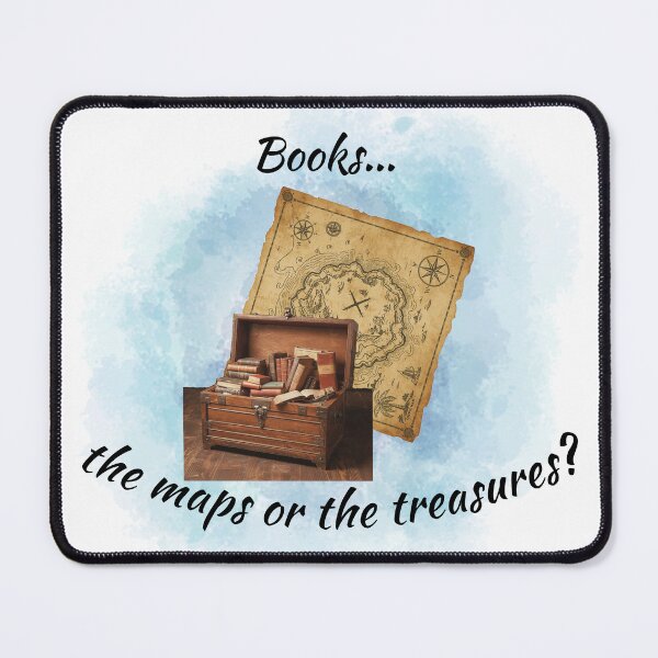 Item preview, Books... the maps or the Treasures? designed and sold by Lost Treasures by Phoenix.