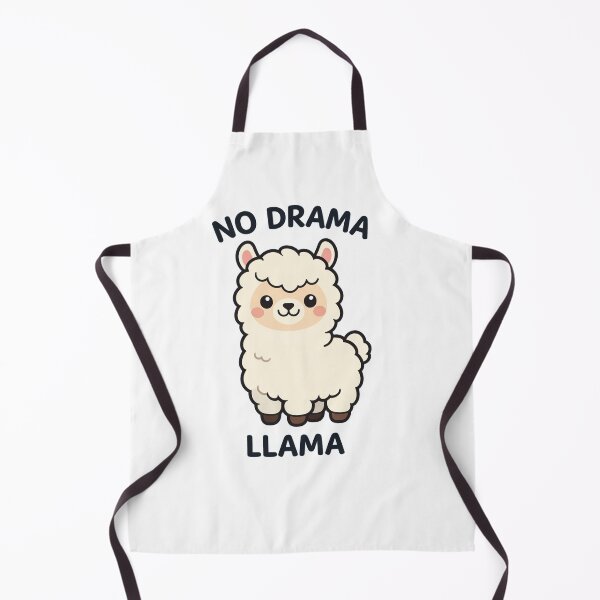 Item preview, No Drama Llama Cute Kawaii Llama Funny designed and sold by Owcomm.