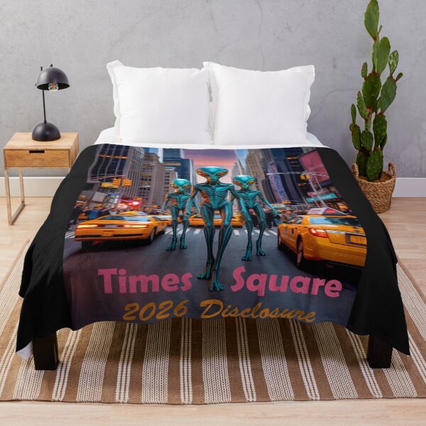 Item preview, Times Square — 2026 Disclosure imagines a dramatic moment in the heart of Times Square designed and sold by DBM Photo Art 1.