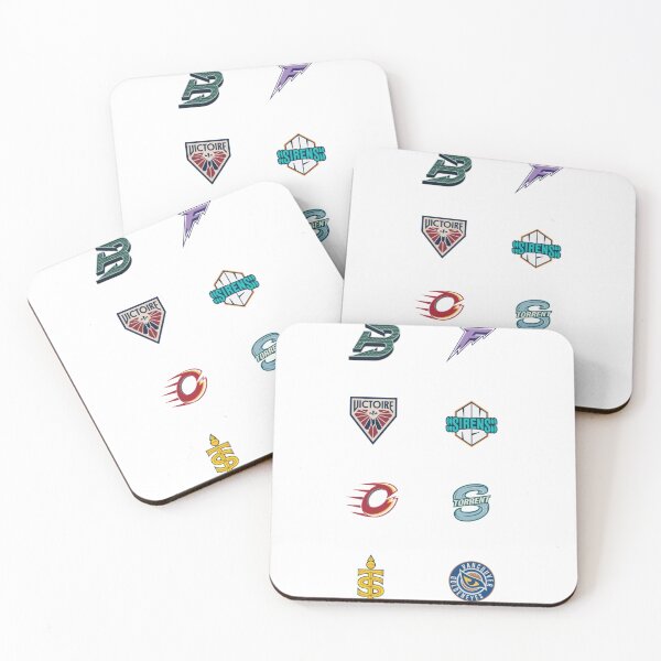 Item preview, PWHL teams horizontal designed and sold by PurpleReignPodcast.