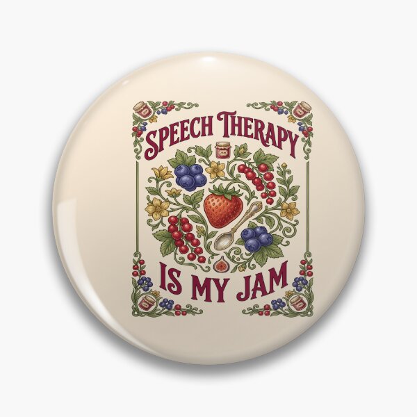 Item preview, Speech Therapy Is My Jam Strawberr designed and sold by TeeARTHY.