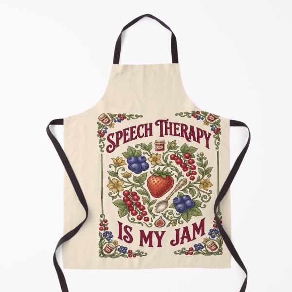 Item preview, Speech Therapy Is My Jam Strawberr designed and sold by TeeARTHY.