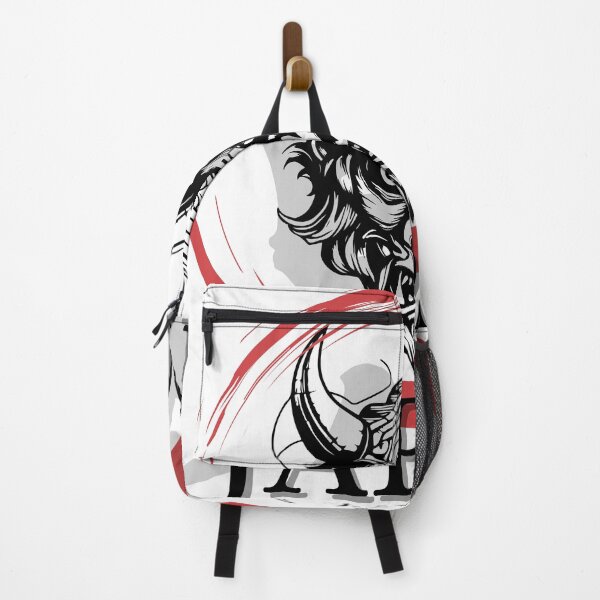 Item preview, Japanese Oni Demon Mask Red Sun Samurai Style Design designed and sold by ZENOVAjp.