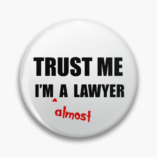 Item preview, Trust Me I'm Almost a Lawyer - Funny Law Student Bar Exam Gift Ideas for Future Lawyers for Graduation designed and sold by merkraht.