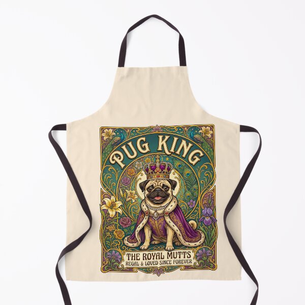 Item preview, Royal Pug King The Royal Mutts  designed and sold by TeeARTHY.