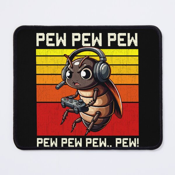 Item preview, Funny Cockroach Vintage Gamer Videogames Pew Zoo Boys Girls Kids designed and sold by rafaeltto.