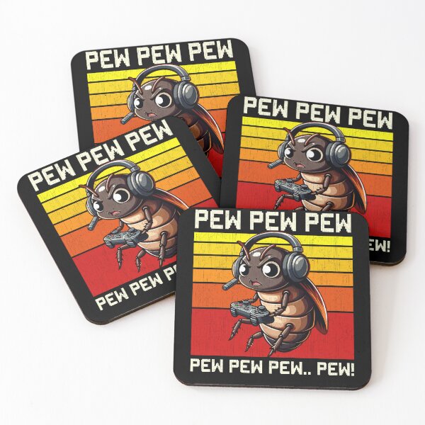 Item preview, Funny Cockroach Vintage Gamer Videogames Pew Zoo Boys Girls Kids designed and sold by rafaeltto.
