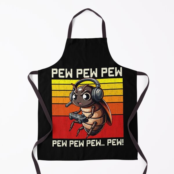Item preview, Funny Cockroach Vintage Gamer Videogames Pew Zoo Boys Girls Kids designed and sold by rafaeltto.
