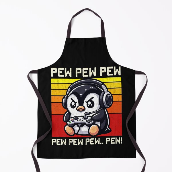 Item preview, Funny Penguin Vintage Gamer Videogames Pew Zoo Boys Girls Kids designed and sold by rafaeltto.
