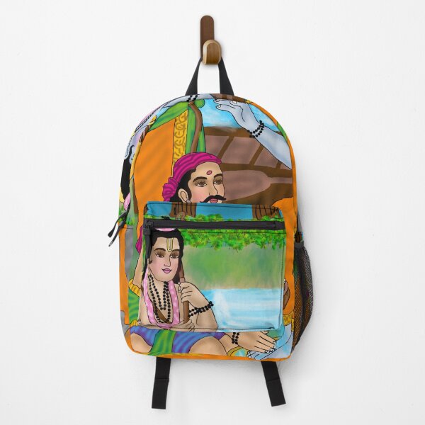 Item preview, Kevat Prasang Design – Ramayana Devotional Boat Scene Artwork designed and sold by Harshit_Digital_Arts.