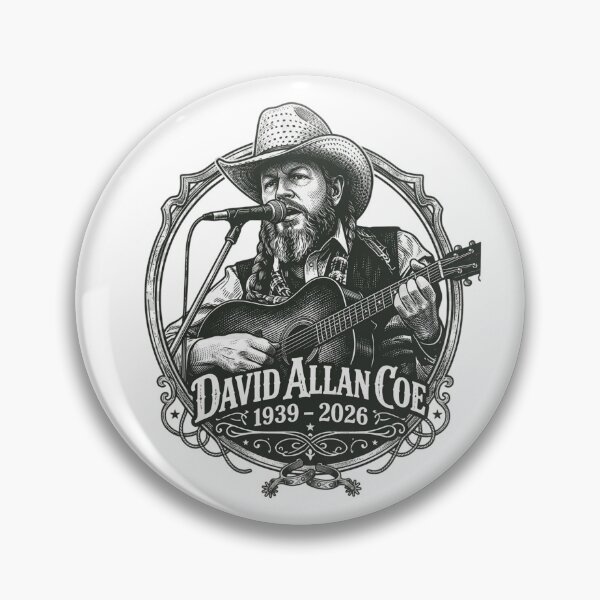 Item preview, David Allan Coe designed and sold by colorsartss.