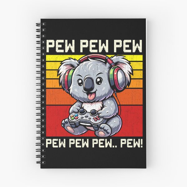 Item preview, Funny Koala Vintage Gamer Videogames Pew Zoo Boys Girls Kids designed and sold by rafaeltto.