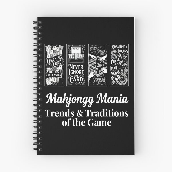Item preview, Funny Mahjong Gift – Charleston Chaos Vintage Poster for Game Night Lovers designed and sold by WearVerse440.