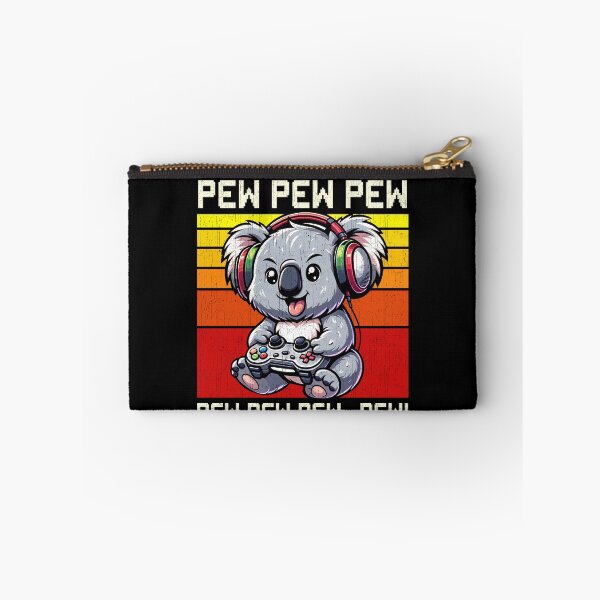 Item preview, Funny Koala Vintage Gamer Videogames Pew Zoo Boys Girls Kids designed and sold by rafaeltto.