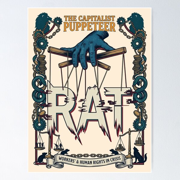 Item preview, Capitalist Puppeteer Controlling  designed and sold by TeeARTHY.