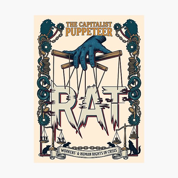 Item preview, Capitalist Puppeteer Controlling  designed and sold by TeeARTHY.