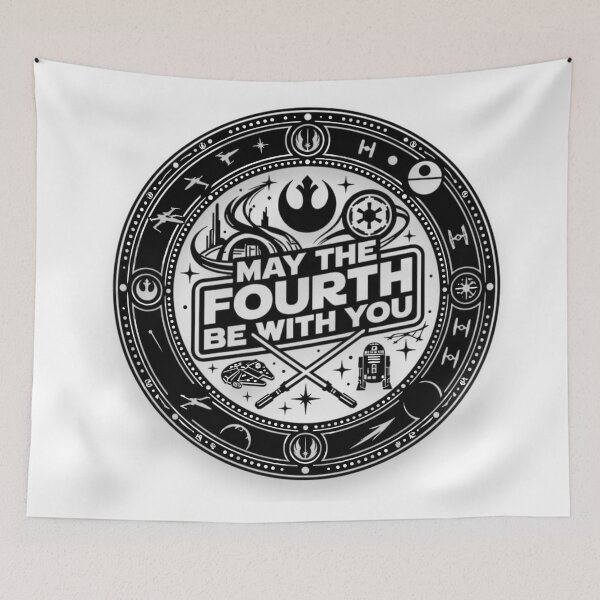 Item preview, may the fourth be with you designed and sold by blacK1982White.