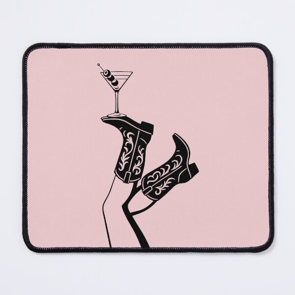 Item preview, Cowgirl Boots and Martini Glass designed and sold by Spring Things.
