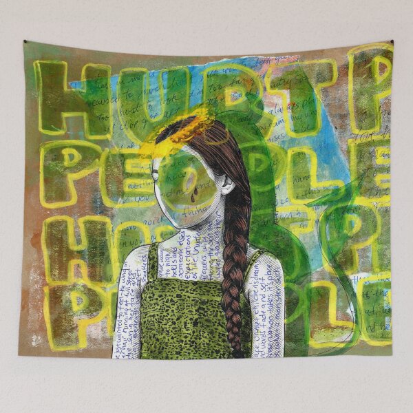 Item preview, Hurt People, Hurt People (Where’s Daddy?) designed and sold by ElvisSantanaArt.