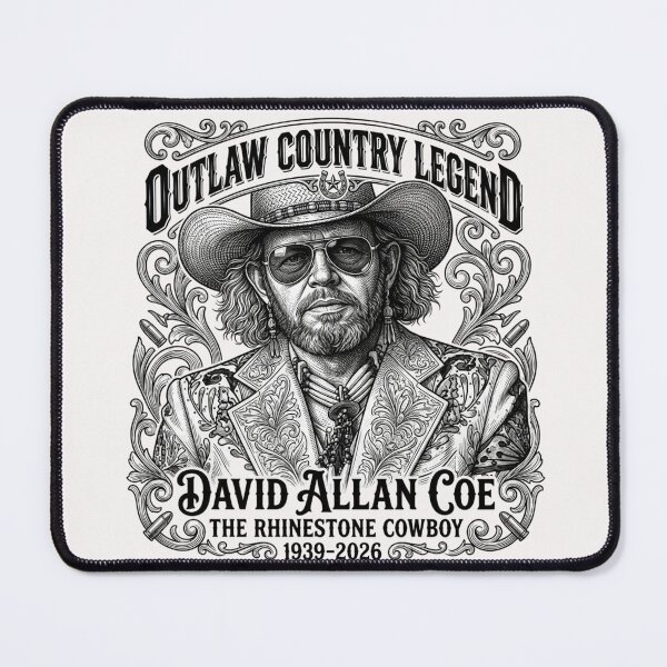 Item preview, David Allan Coe designed and sold by colorsartss.