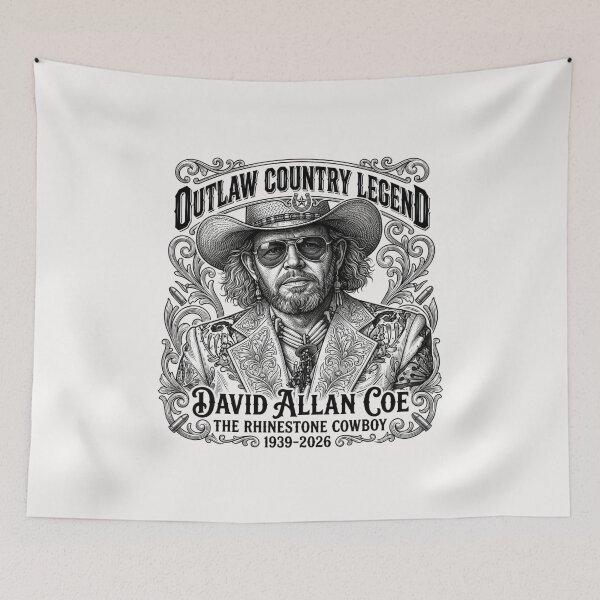 Item preview, David Allan Coe designed and sold by colorsartss.