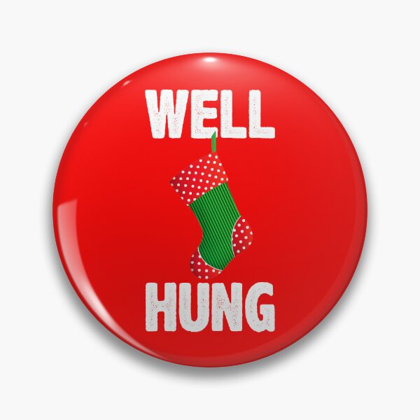 Item preview, Well Hung Funny Christmas Stocking - Offensive Xmas Humor and Ugly Christmas Sweater designed and sold by merkraht.