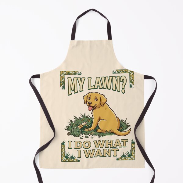 Item preview, Golden Retriever Puppy Digging in Lawn designed and sold by TeeARTHY.