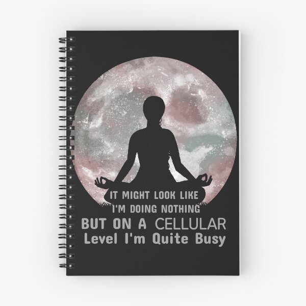 Item preview, Meditation Yoga Busy Namaste Spiritual Shirt designed and sold by Spirit Oracle Art.