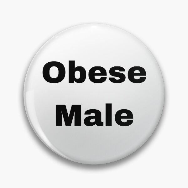Item preview, Obese Male designed and sold by tasteful-art.