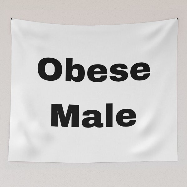 Item preview, Obese Male designed and sold by tasteful-art.