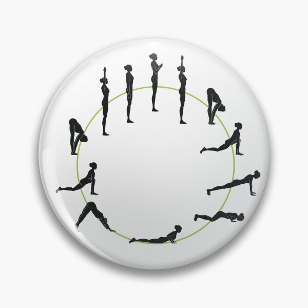 Item preview, Yoga Poses Sun Salutation - Yoga Gear for Yoga Teachers and Certified Yoga Instructors for Class designed and sold by merkraht.