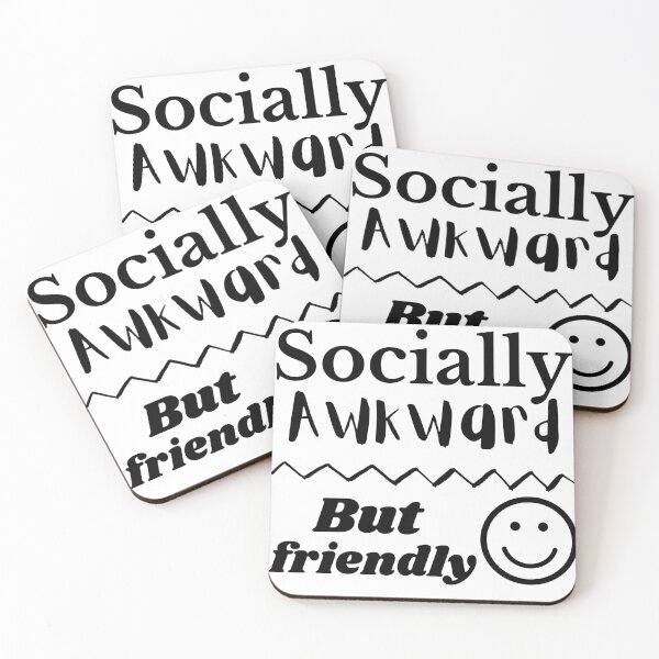 Item preview, Socially Awkward designed and sold by IdrisINK.