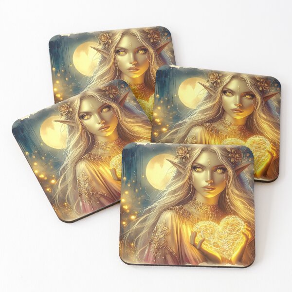 Item preview, The Radiant Heart of the Elven Queen designed and sold by ki-mer-a.