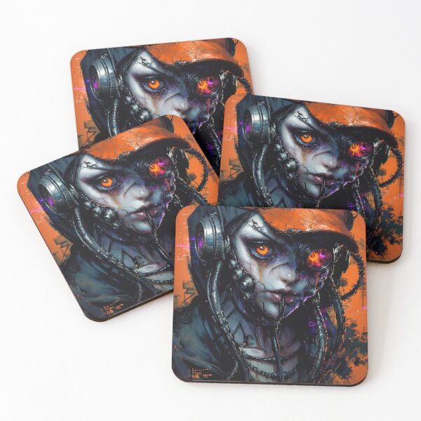 Item preview, Your Creation: Cyberpunk Girl with Mechanical Eye designed and sold by Insomnia Art Designs.