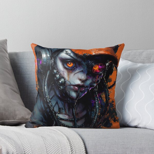 Item preview, Your Creation: Cyberpunk Girl with Mechanical Eye designed and sold by Insomnia Art Designs.