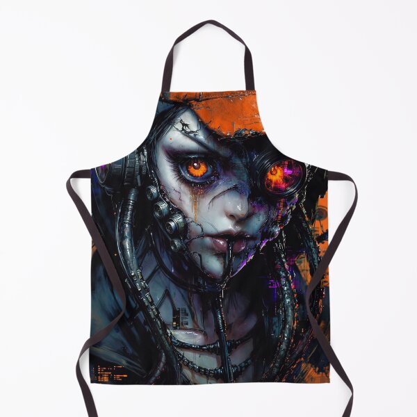 Item preview, Your Creation: Cyberpunk Girl with Mechanical Eye designed and sold by Insomnia Art Designs.