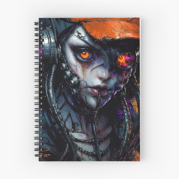 Item preview, Your Creation: Cyberpunk Girl with Mechanical Eye designed and sold by Insomnia Art Designs.