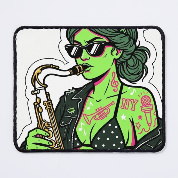 Item preview, Lady Lib‑Er‑Tease and the Sax Crimes Unit designed and sold by Print Fiction.