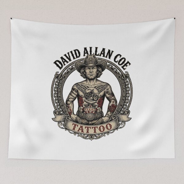 Item preview, David Allan Coe designed and sold by colorsartss.
