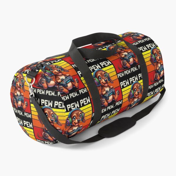 Item preview, Funny Dachshund Vintage Gamer Videogames Pew Zoo Mom Dad Kids designed and sold by rafaeltto.